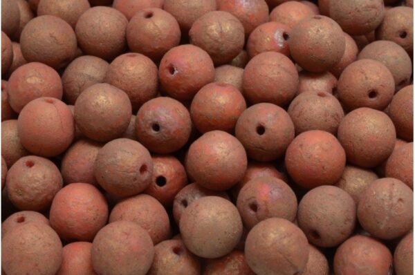 Round Druck Beads 8mm - Image 1