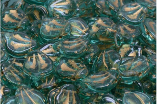 Peony Petal Beads 12x15mm - Image 1