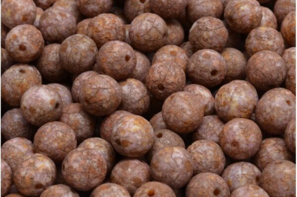 Round Druck Beads 8mm - Image 1