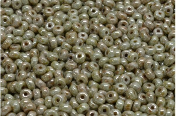 Rondelle Druck Beads 2,5x4mm - Image 1