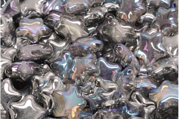 Flat Star Beads 12x12mm - Image 1