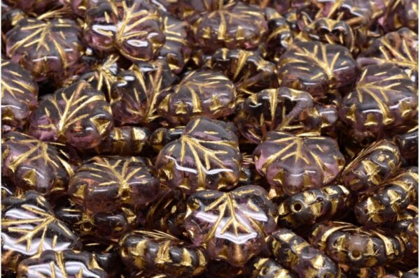 Maple Leaf Beads 13x11mm - Image 1