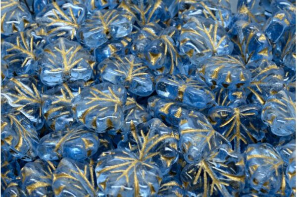 Maple Leaf Beads 13x11mm - Image 1