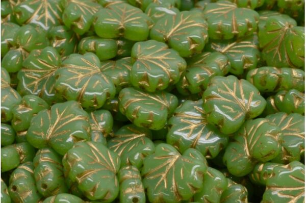Maple Leaf Beads 13x11mm - Image 1