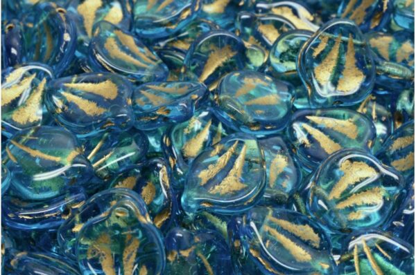 Peony Petal Beads 12x15mm - Image 1