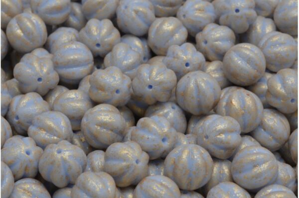 Melon Beads 8x8mm - Image 1