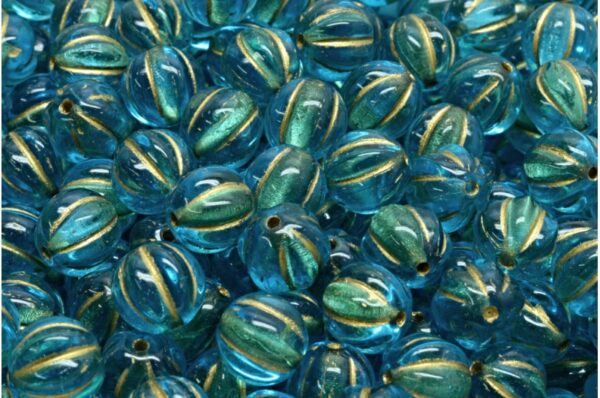 Melon Beads 8x8mm - Image 1