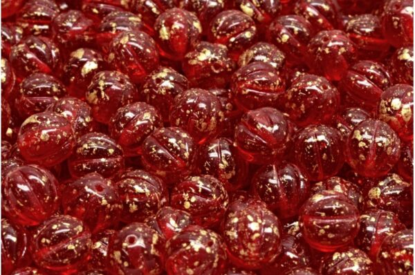 Melon Beads 8x8mm - Image 1