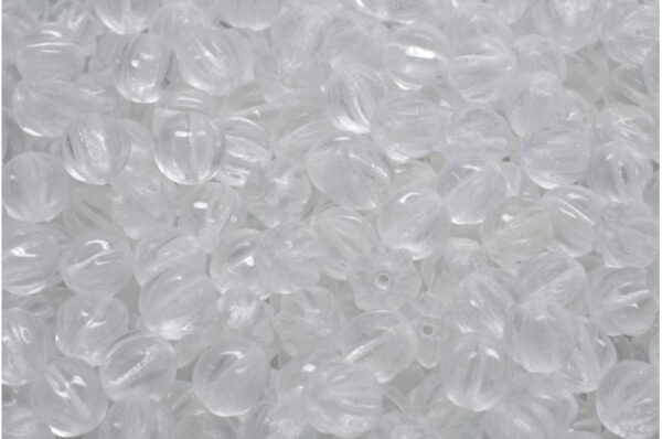 Melon Beads 6x6mm - Image 1