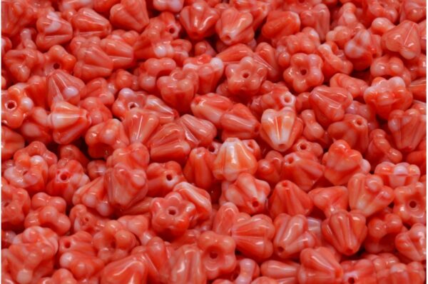 Bell Flower Beads 4x6mm - Image 1