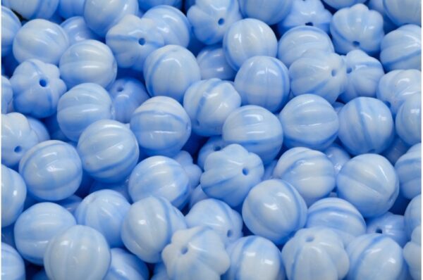 Melon Beads 8x8mm - Image 1