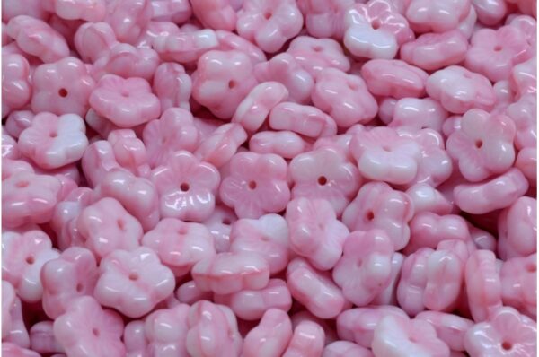 Cherry Flower Beads 8x8mm - Image 1