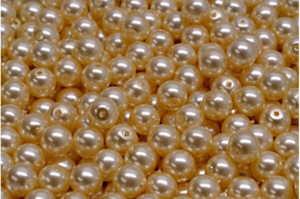 Round Druck Beads 6mm - Image 1