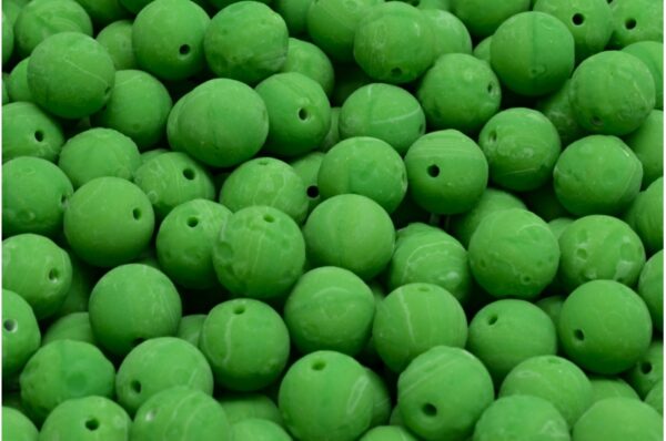 Round Druck Beads 8mm - Image 1