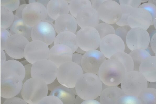 Round Druck Beads 10mm - Image 1