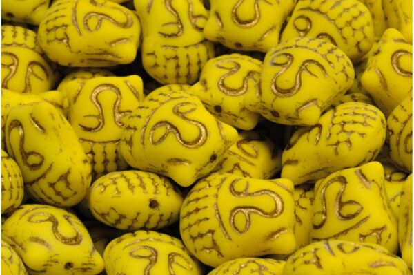 Buddha Head Beads 15x14mm - Image 1