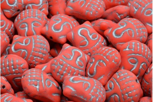 Buddha Head Beads 15x14mm - Image 1