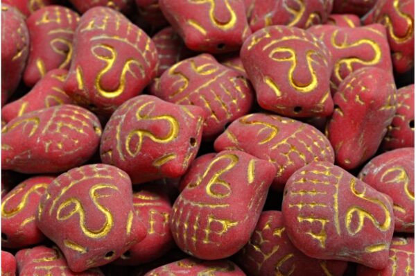 Buddha Head Beads 15x14mm - Image 1