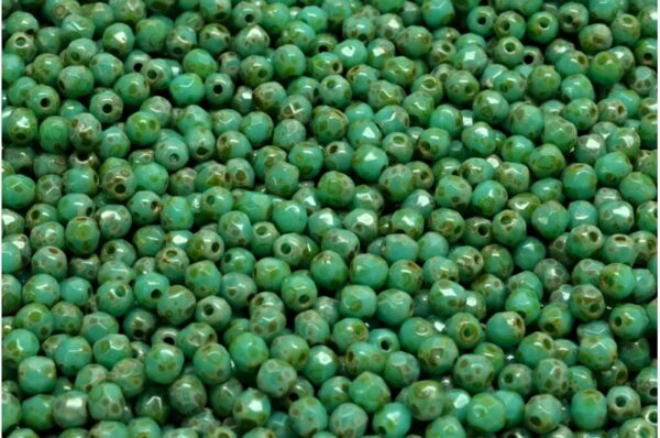 Firepolished Round Beads 3mm - Image 1