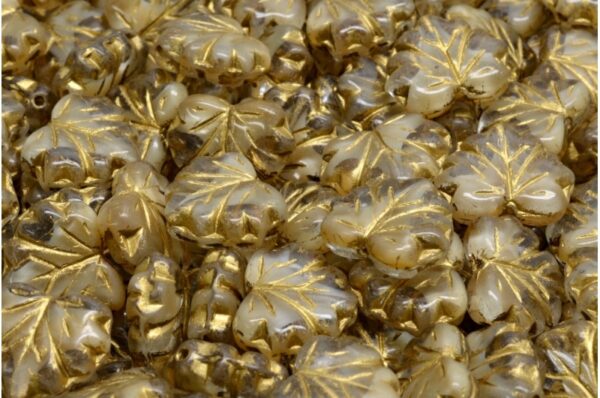 Maple Leaf Beads 13x11mm - Image 1