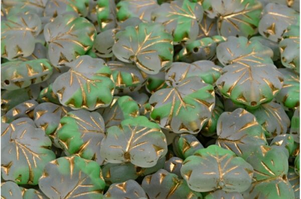 Maple Leaf Beads 13x11mm - Image 1