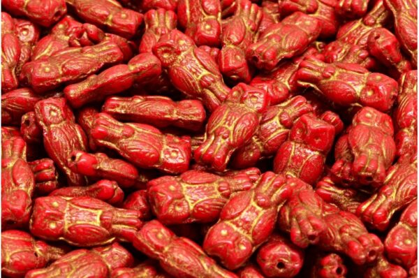 Owl Beads 15x7mm - Image 1