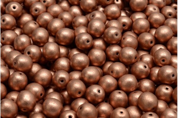 Round Druck Beads 6mm - Image 1