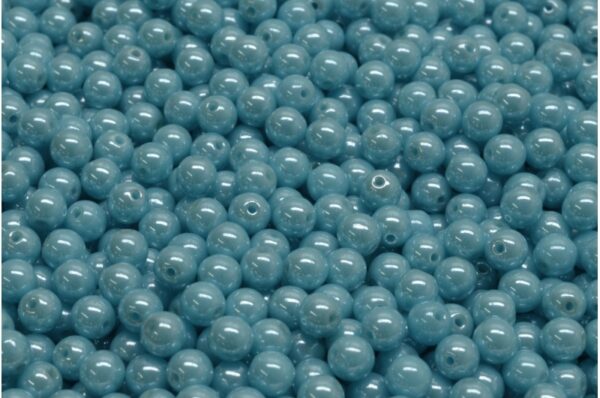 Round Druck Beads 4mm - Image 1