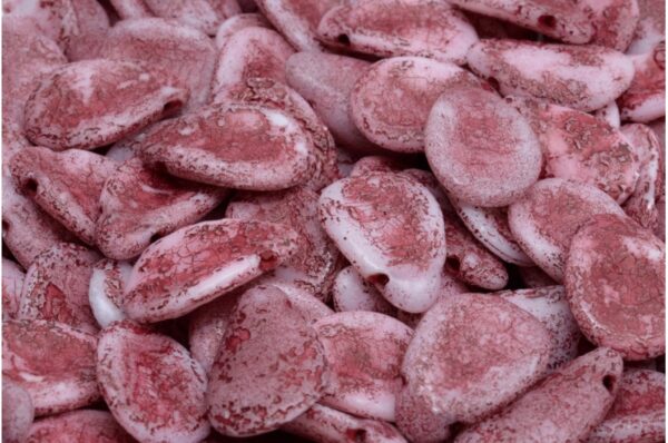 Anemone Petal Beads 11x16mm - Image 1