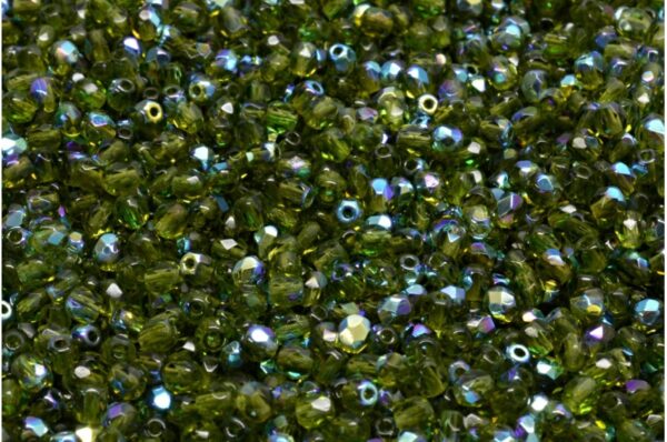 Firepolished Round Beads 3mm - Image 1