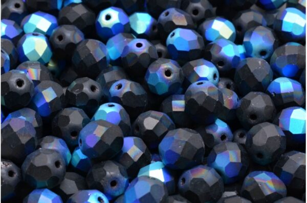 Firepolished Round Beads 8mm - Image 1