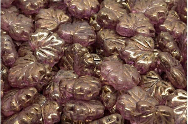 Maple Leaf Beads 13x11mm - Image 1