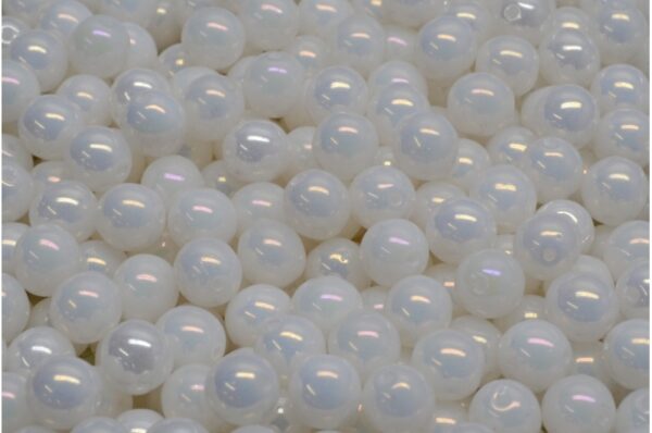 Round Druck Beads 6mm - Image 1