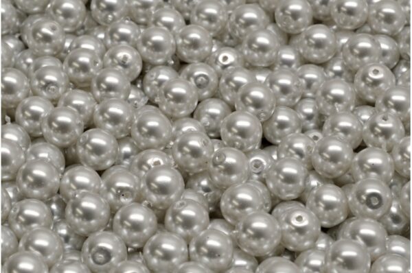Round Druck Beads 6mm - Image 1