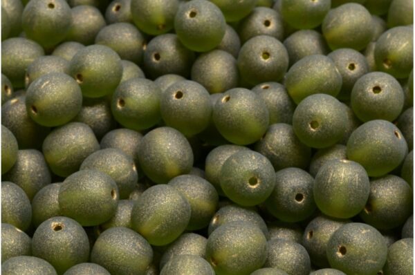 Round Druck Beads 8mm - Image 1