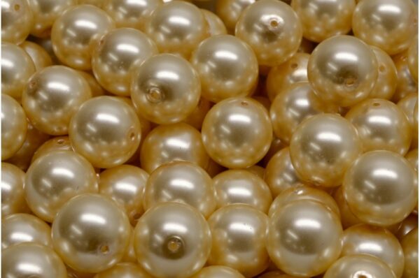 Round Druck Beads 10mm - Image 1