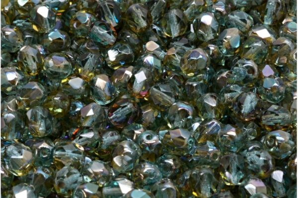 Firepolished Round Beads 6mm - Image 1