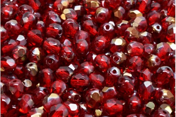 Firepolished Round Beads 6mm - Image 1
