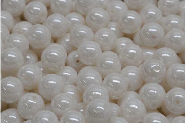 Round Druck Beads 8mm - Image 1