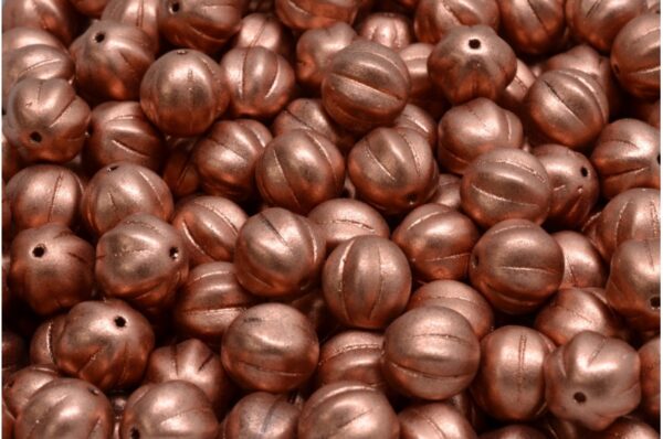 Melon Beads 8x8mm - Image 1