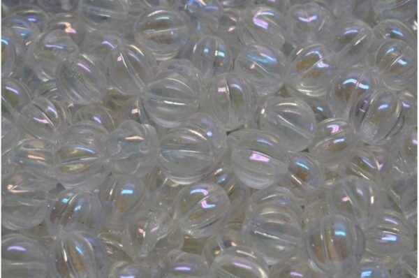 Melon Beads 8x8mm - Image 1