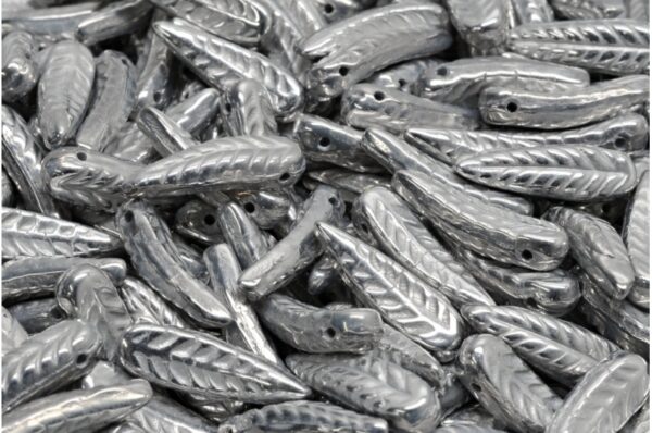 Bird Feather Beads 5x17mm - Image 1