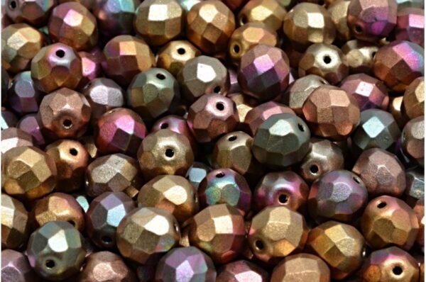 Firepolished Round Beads 8mm - Image 1