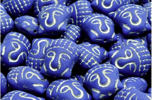 Buddha Head Beads 15x14mm - Image 1