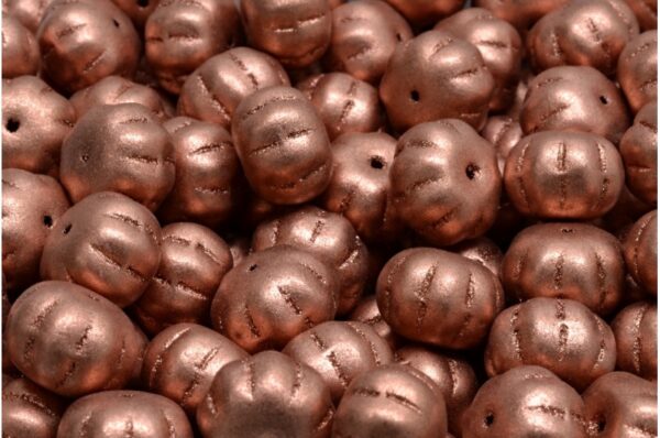 Pumpkin Beads 8x11mm - Image 1