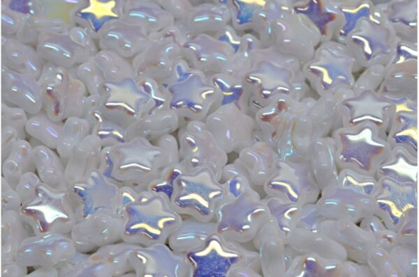 Flat Star Beads 8x8mm - Image 1