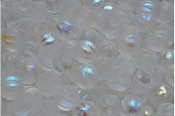 Melon Beads 8x8mm - Image 1