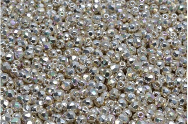 Firepolished Round Beads 3mm - Image 1