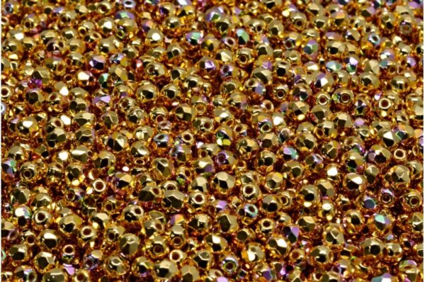 Firepolished Round Beads 3mm - Image 1