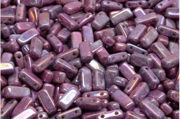 2 Hole Brick Beads 4x8mm - Image 1